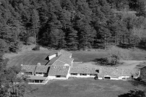 Bilde av Huset som Lars Christensen jr. bygde i 1954.